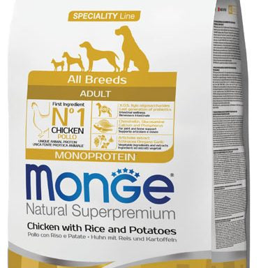 Monge all breeds 2.5kg 狗干粮