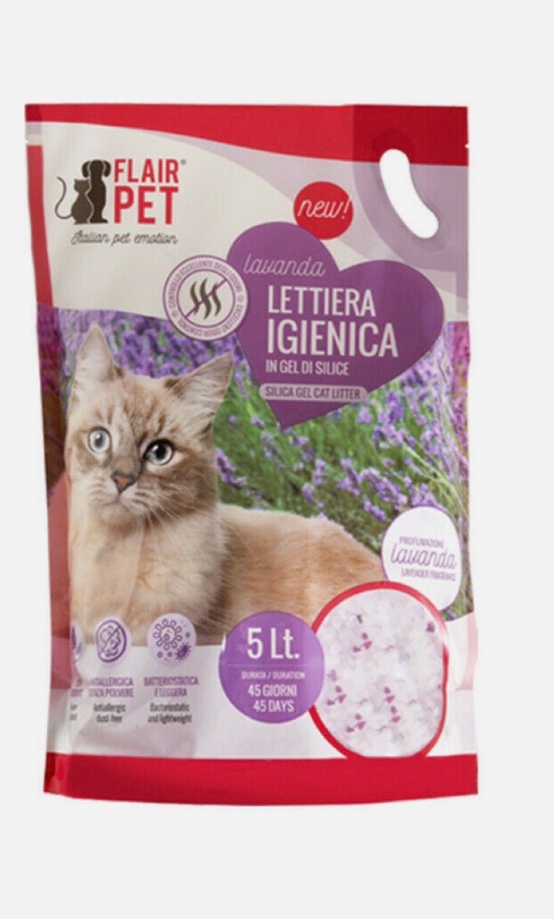 LETTIERA FLAIR PET SILICIO 5LT