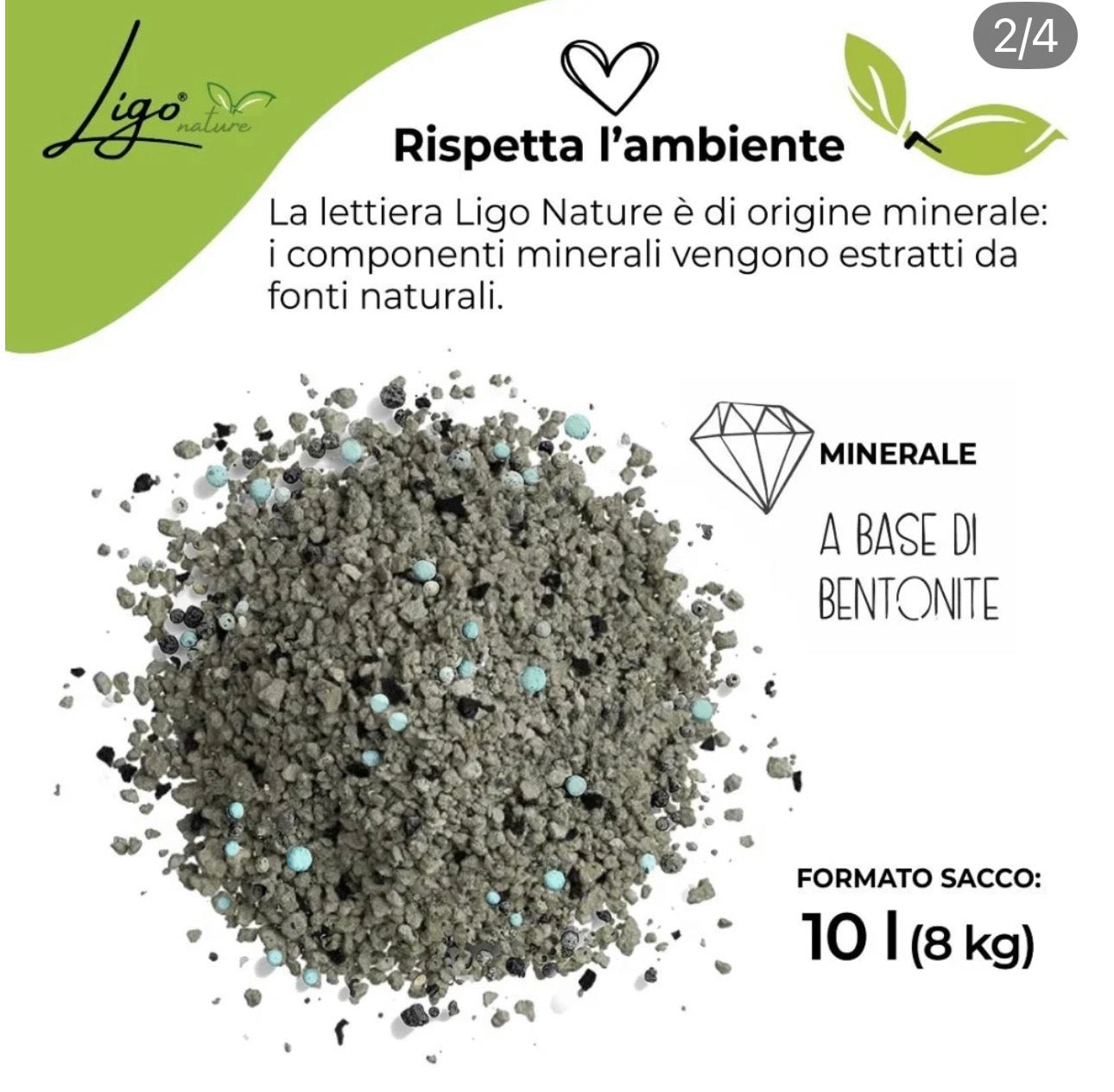 La mia lettiera bentonite 10l