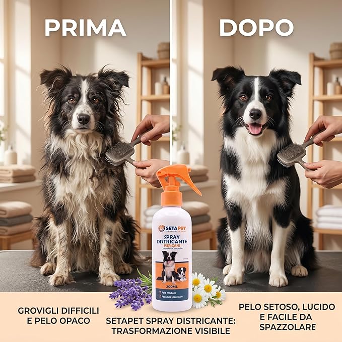 SetaPet Spray Districante per Cani 200ml
