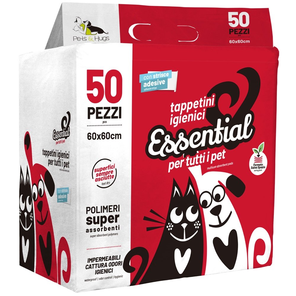 Pets&Hugs - Tappetini Igienici Essential per cani e gatti 50 PZ
