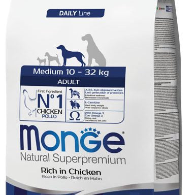 Monge medium 3kg 狗干粮