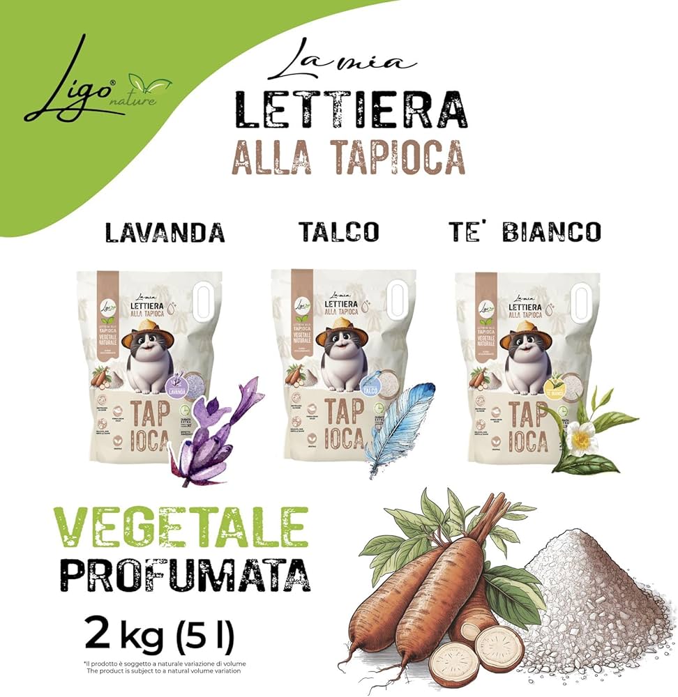 La mia lettiera alla TAPIOCA