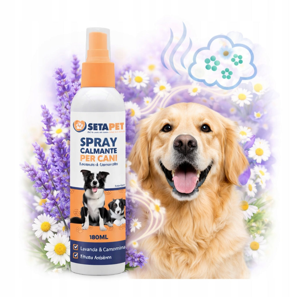 SetaPet spray effetto calmante per cani 180ml